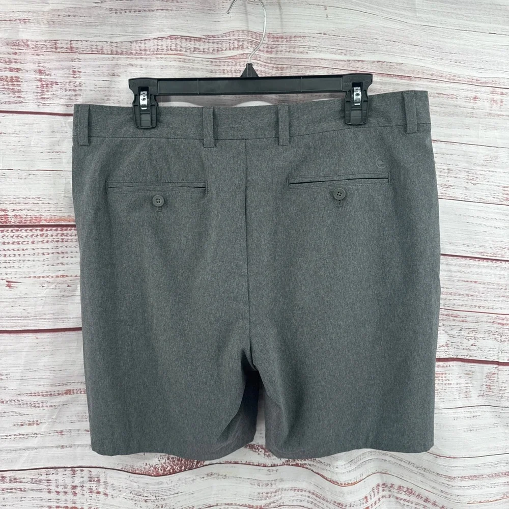 Vineyard Vines Performance Breaker Shorts Mens 34‎ Gray Heather Stretch Golf